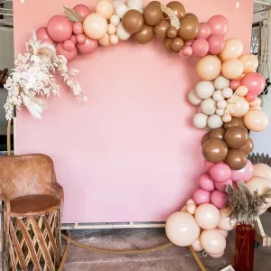 Boho Rainbow Balloon Arch Kit - Dusty Rose Balloon Garland Kit