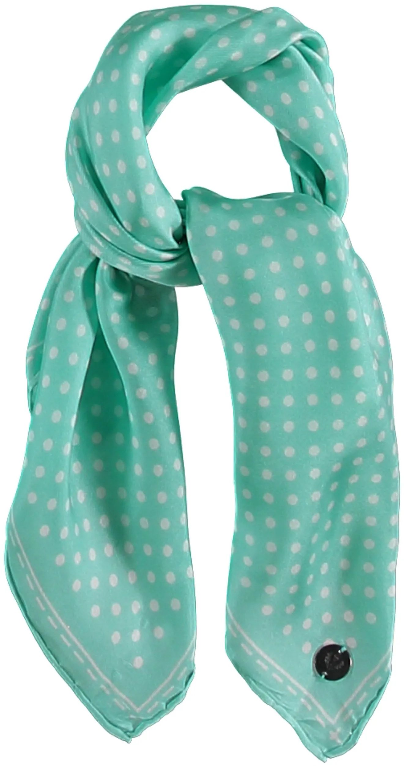 Classic Dot Silk Square Printed Neckie