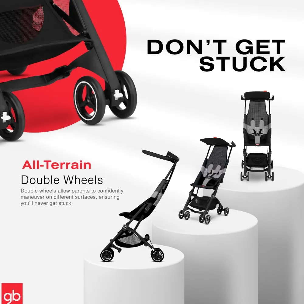 Compact Lightweight Travel Stroller.