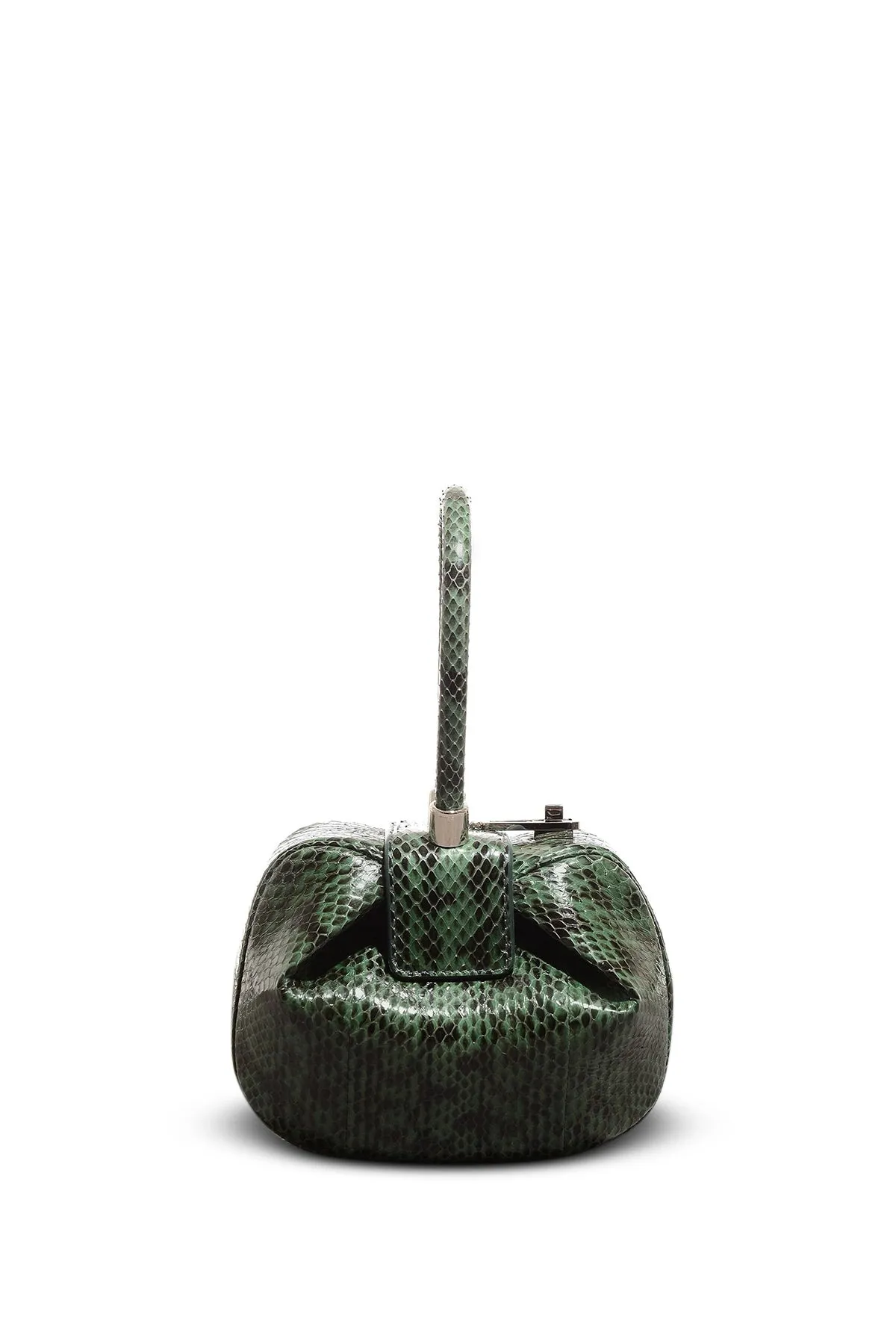 Demi Bag in Green Snakeskin