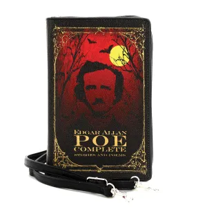 Edgar Allan Poe Book Clutch Bag