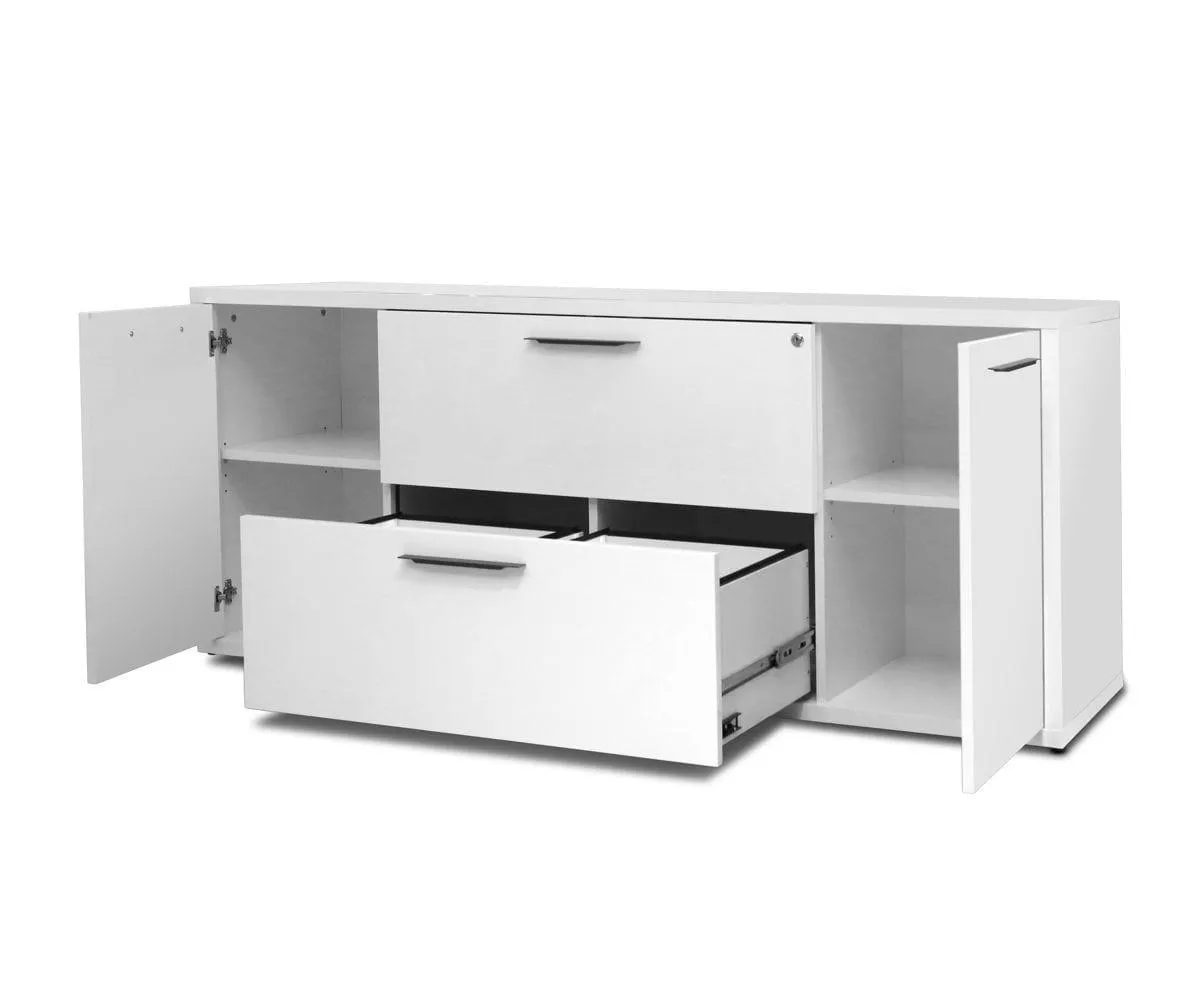 Gammel Credenza - White