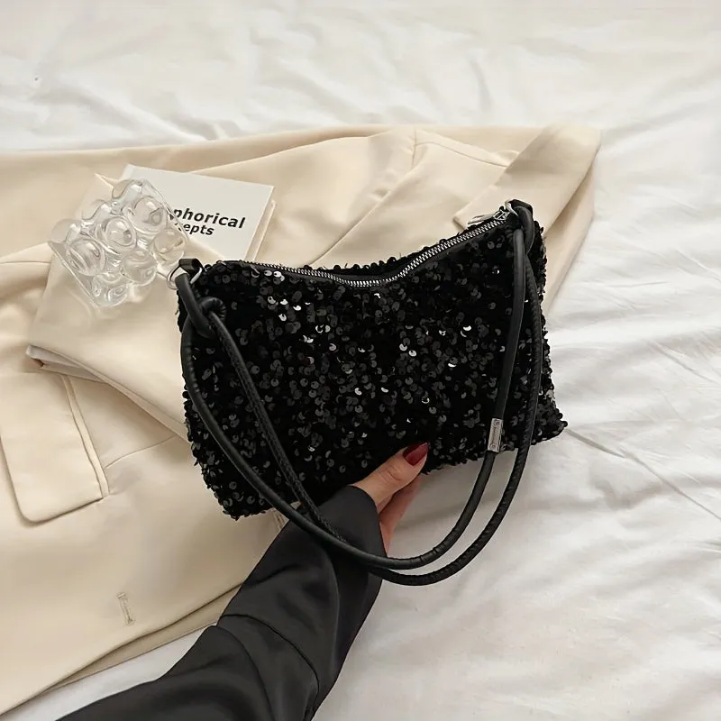 Glamorous Sequin Evening Bag  Perfect for Special Occasions