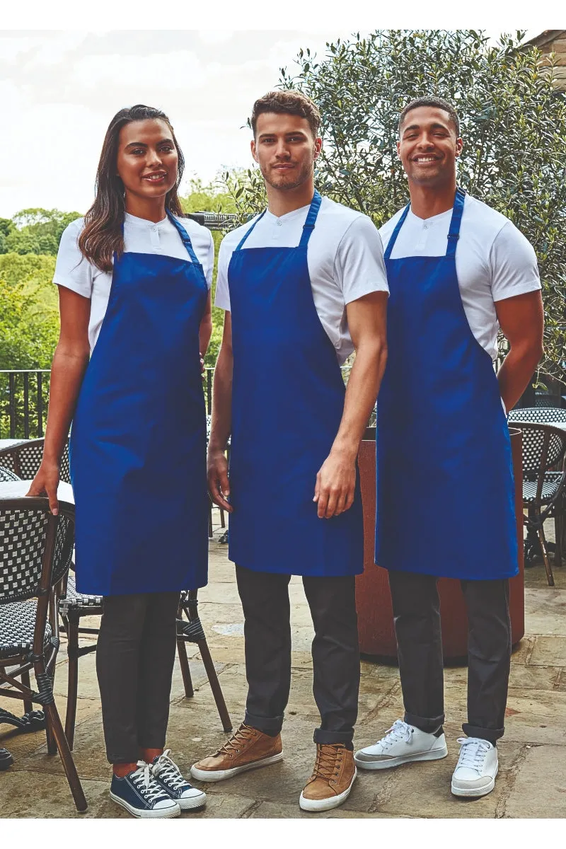 Green Sustainable Bib Apron (No Pockets)