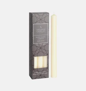 Ivory 10 inch Dinner Candles x 6