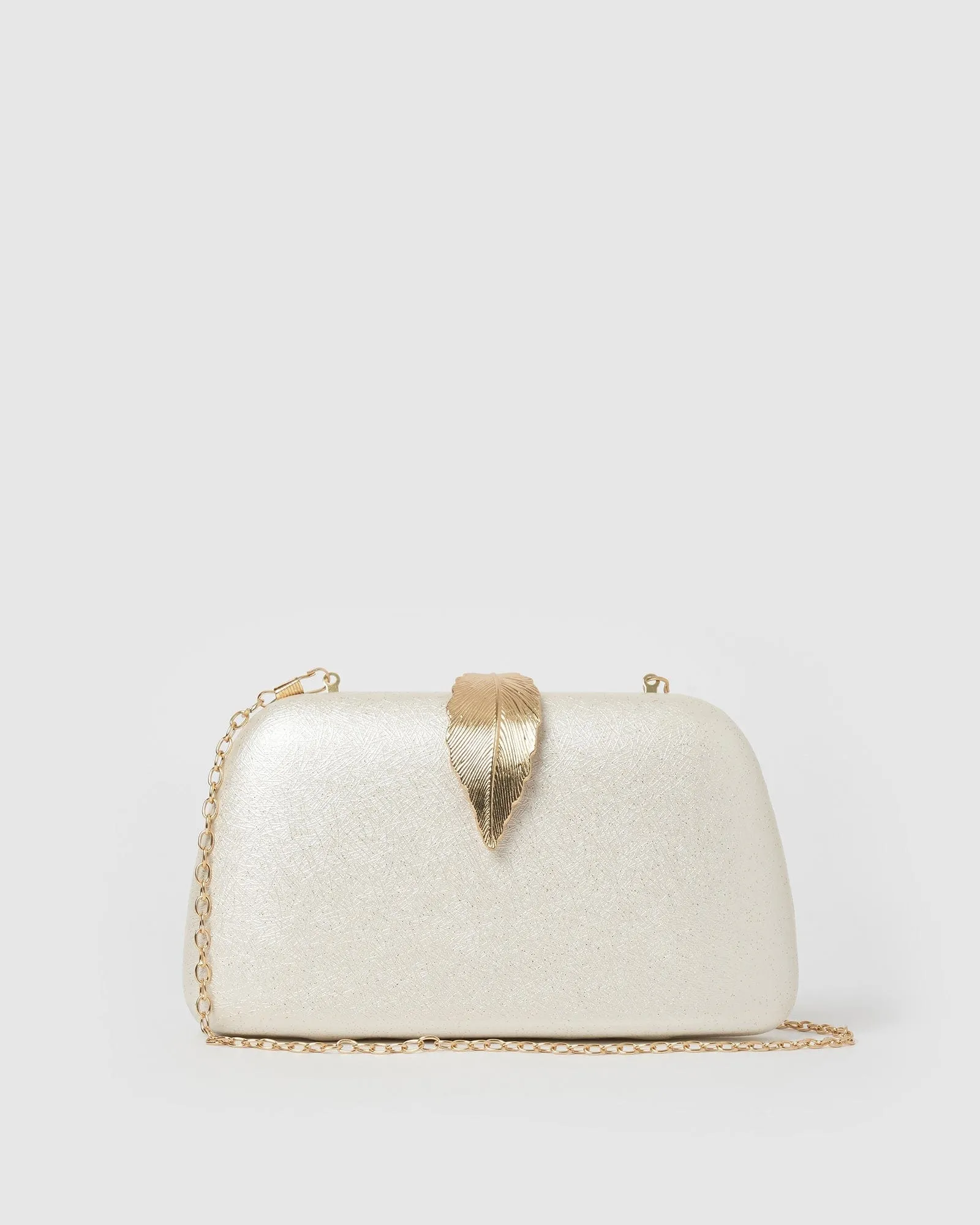 Izoa Rebecca Clutch Ivory