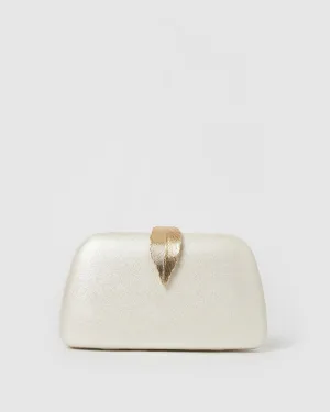 Izoa Rebecca Clutch Ivory