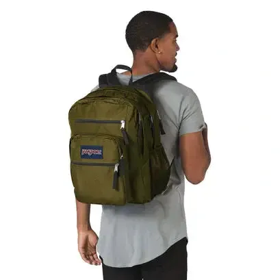 JanSport Big Student Army Green Backpack [WS]