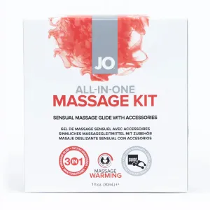 JO All-In-One Massage Kit 30ml