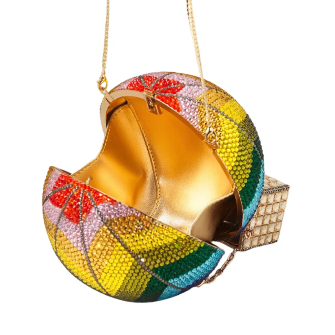 Pre Order:  Hot Air Balloon Studded Handbag