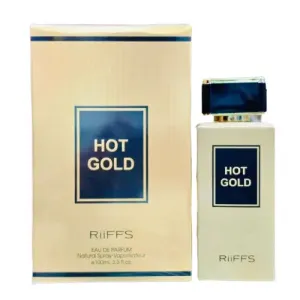 Riiffs Hot Gold Eau de Parfum - 100ml | Luxurious Fragrance for Men and Women