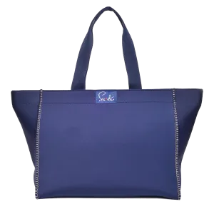 Voyager Tote: Dark Navy